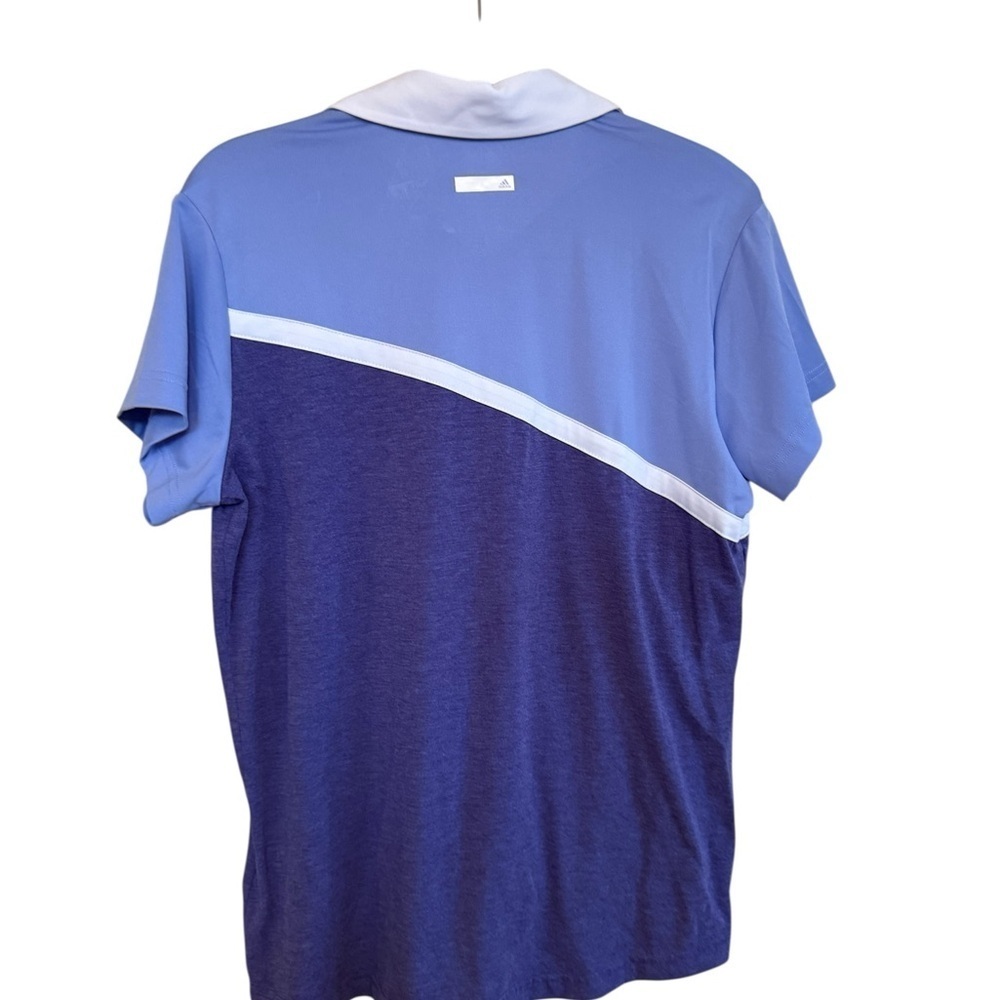 Adidas ClimaLite Polo Shirt - Light Blue - Picture 2 of 4